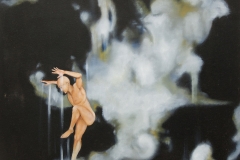 Leap of Faith - 24" x 24" Oil Paint